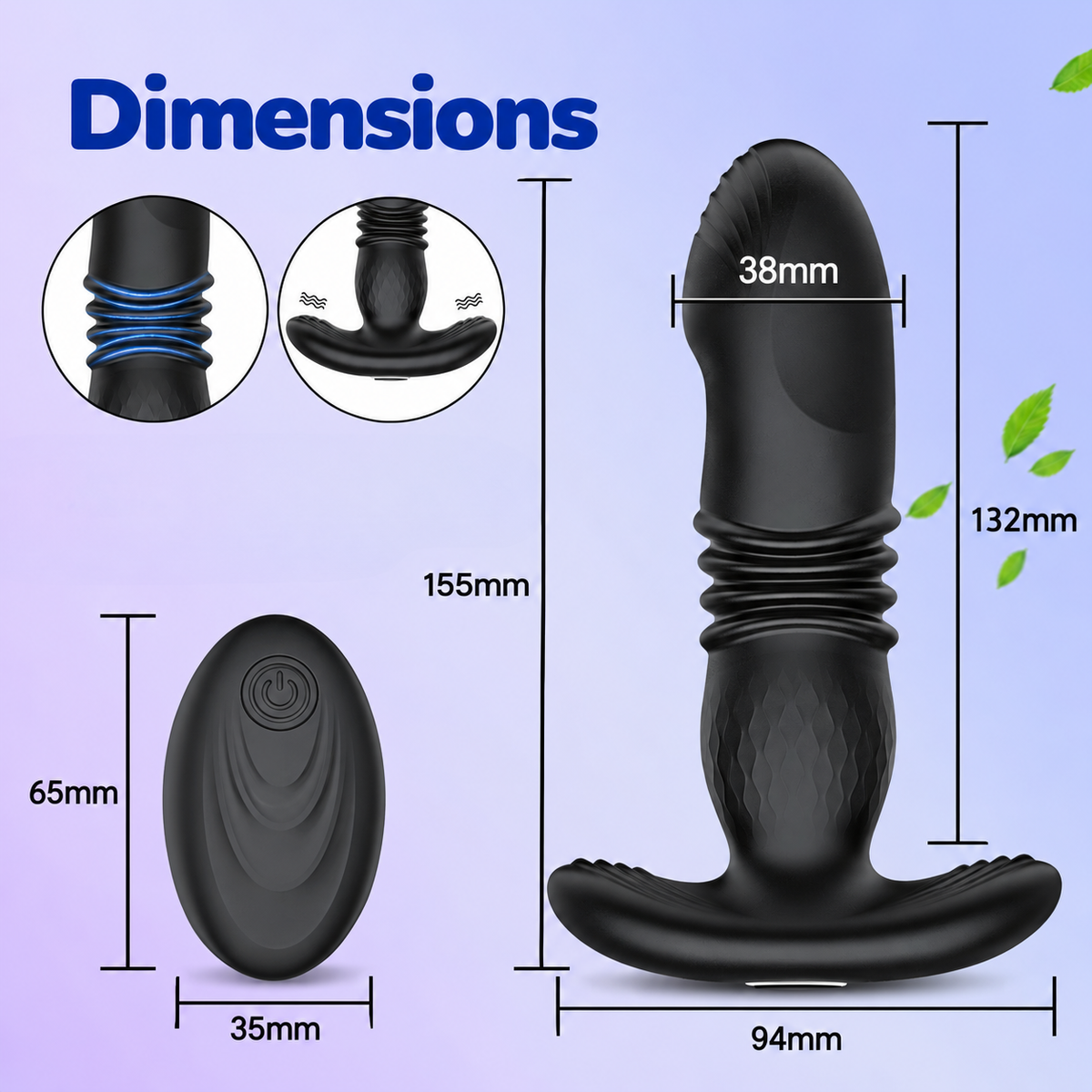 Anaal Prostaat Vibrator - Smart