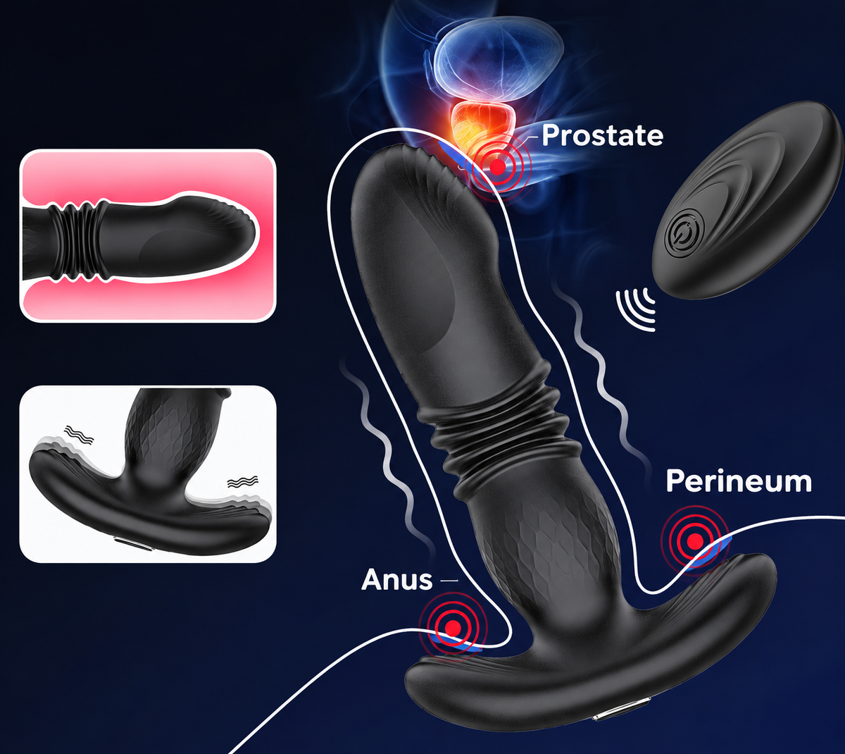 Anaal Prostaat Vibrator - Smart