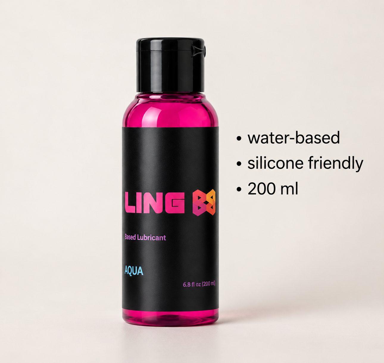 Glijmiddel Bum Bling - 200 ml - Waterbasis - Geschikt voor siliconen