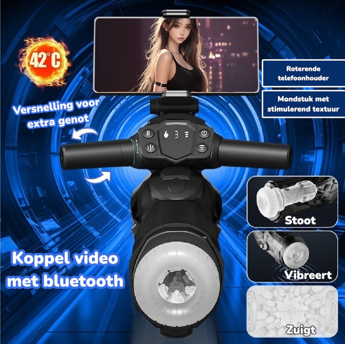 FuelMe - Elektrische Masturbator - Automatische Masturbator