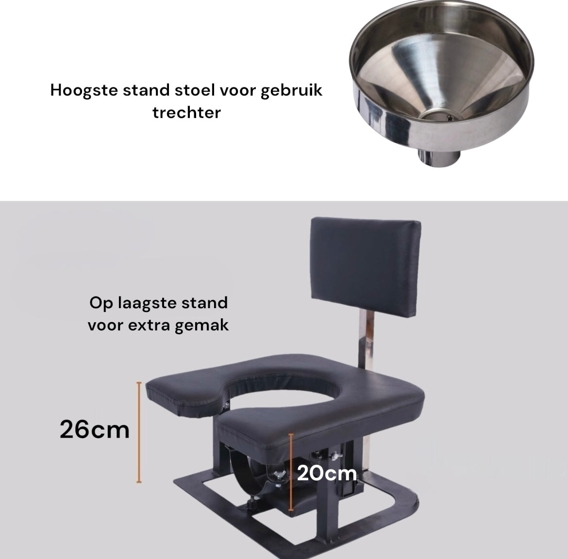 Maximale controle & comfort – verstelbare premium Rimchair (discreet geleverd)
