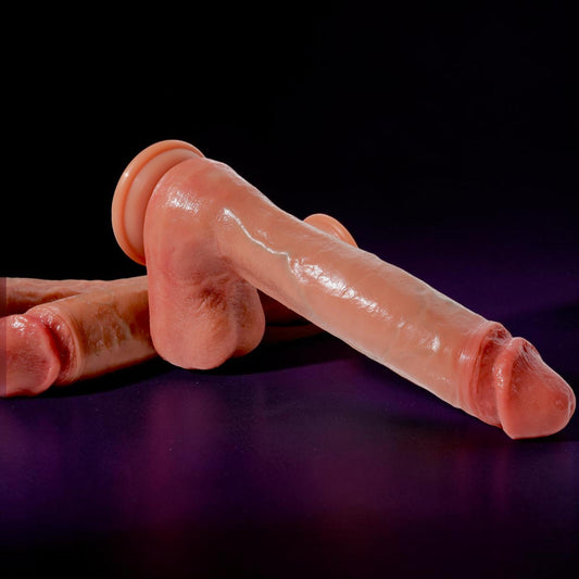 Realistische Siliconen Dildo - Dildo met Zuignap